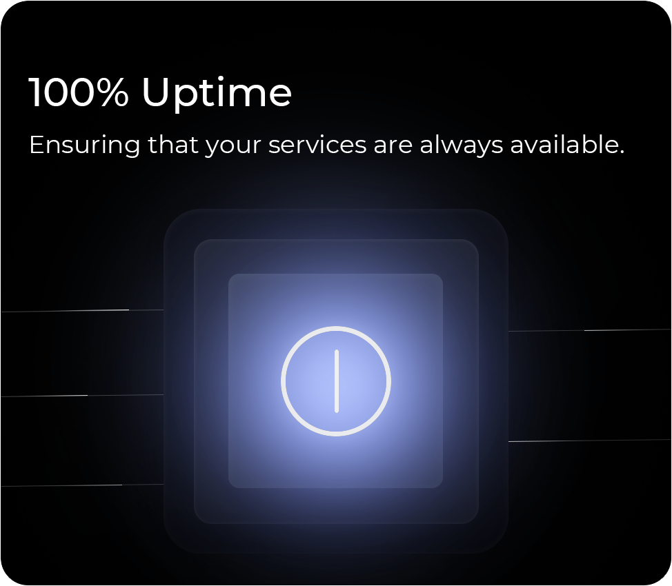 100% Uptime